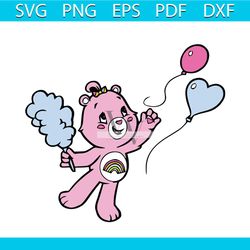 wish bear png care bear png, bear care png, cute bear png, care bear cloud layered png