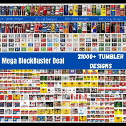 100,000 plus tumbler designs mega bundle ( 2023 update) ultimate bundle designs sublimation full wrap bundle