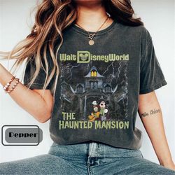 vintage haunted mansion comfort colors shirts, disneyland haunted mansion shirt, disneyland halloween, vintage disney sh