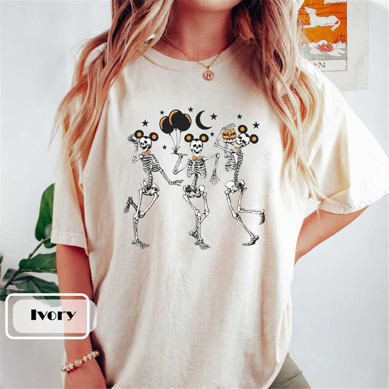 MR188202310455vintagemickeymouseskeletonshirtskeletonearringsimage1jpg