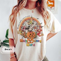 vintage walt disney world halloween shirt, disney halloween shirt, disney halloween matching tee, halloween party tee, m