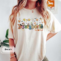 vintage halloween disney skeleton shirt, disney halloween matching shirt, disney mickey minnie & friends, mickey ears sh