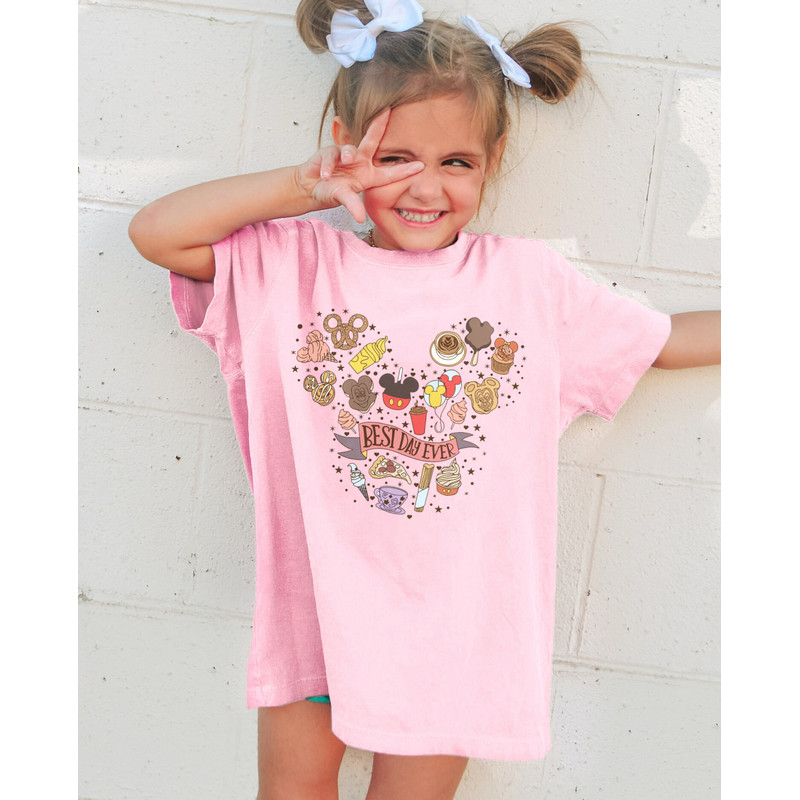 Best Day Ever Shirt, Cute Disney For The Snacks Shirt With Fun Icons, Magic Kingdom Disney Vacation Shirt, Disney Family Shirts, Disney Tee - 2.jpg