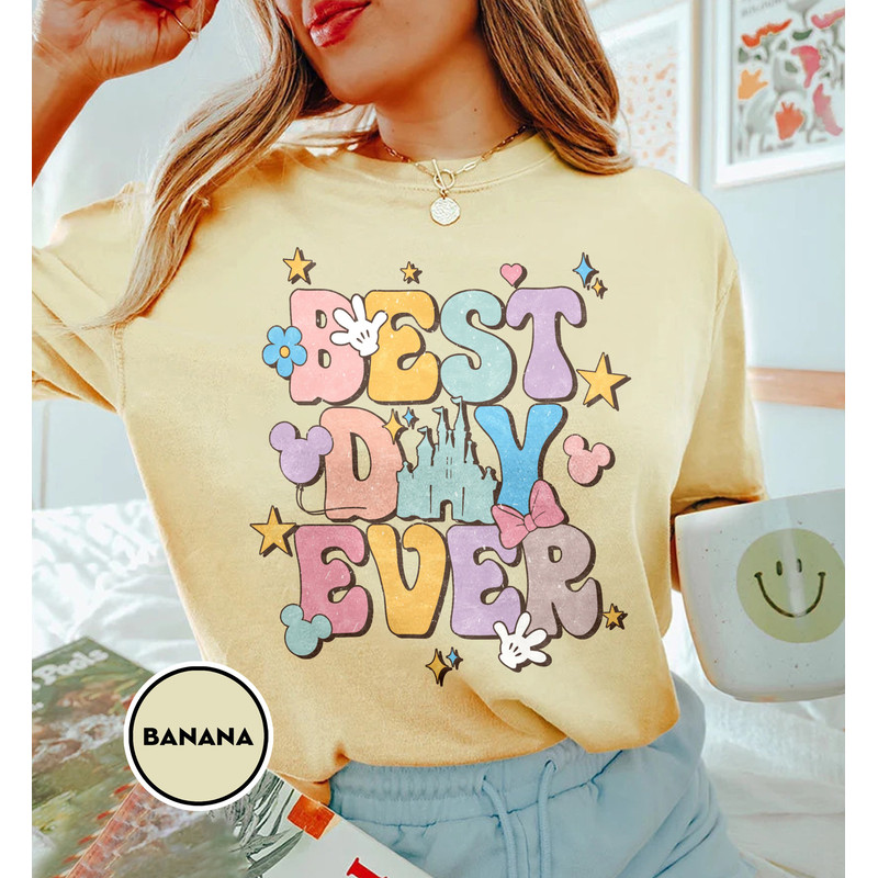 Disney Best Day Ever Comfort Colors Shirt, Magic Kingdom Disney Vacation Shirt, Disney Trip Shirts, Color Vaycay Shirt, Disney Family Shirts - 4.jpg