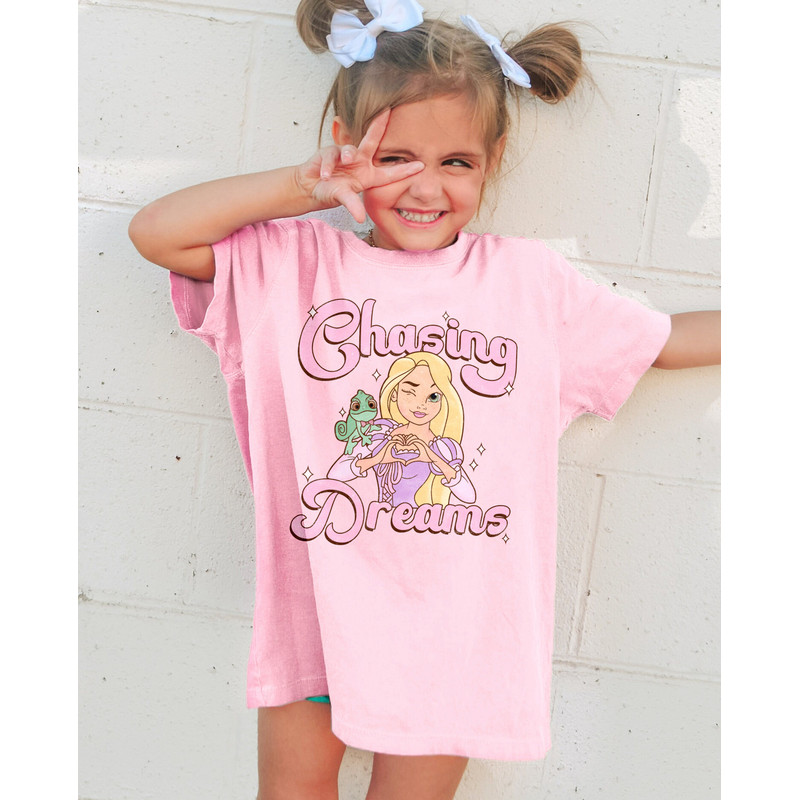 Disney Tangled Princess Shirt, Disney Rapunzel Shirt, Tangled Shirt, Rapunzel Shirt, Chasing Dreams, Magic Kingdom Shirt,Disney Vacation Tee - 2.jpg