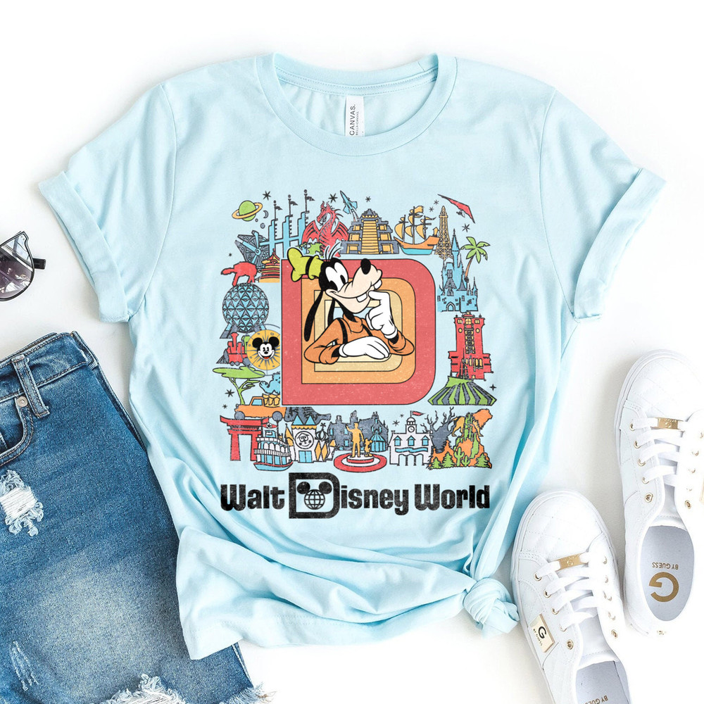 Retro Disney World Shirt, Vintage Mickey And Friend Shirt, Vintage Disney Shirt, Walt Disney World, Disneyworld Trip 2023 Shirt, WDW Shirt - 3.jpg