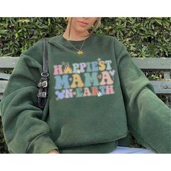happiest mama on earth sweatshirt, disney mama sweatshirt, mother's day gift, disney gift for mom, happy mother's day, n