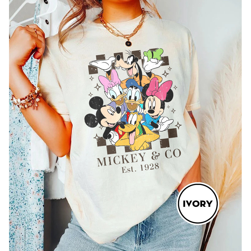 Retro Mickey & Company Est 1982 Shirt, Mickey And Friend Shirt, Family Vacation Shirt, Family Trip Shirt, Magic Kingdom Shirt, Vacay Mode - 1.jpg