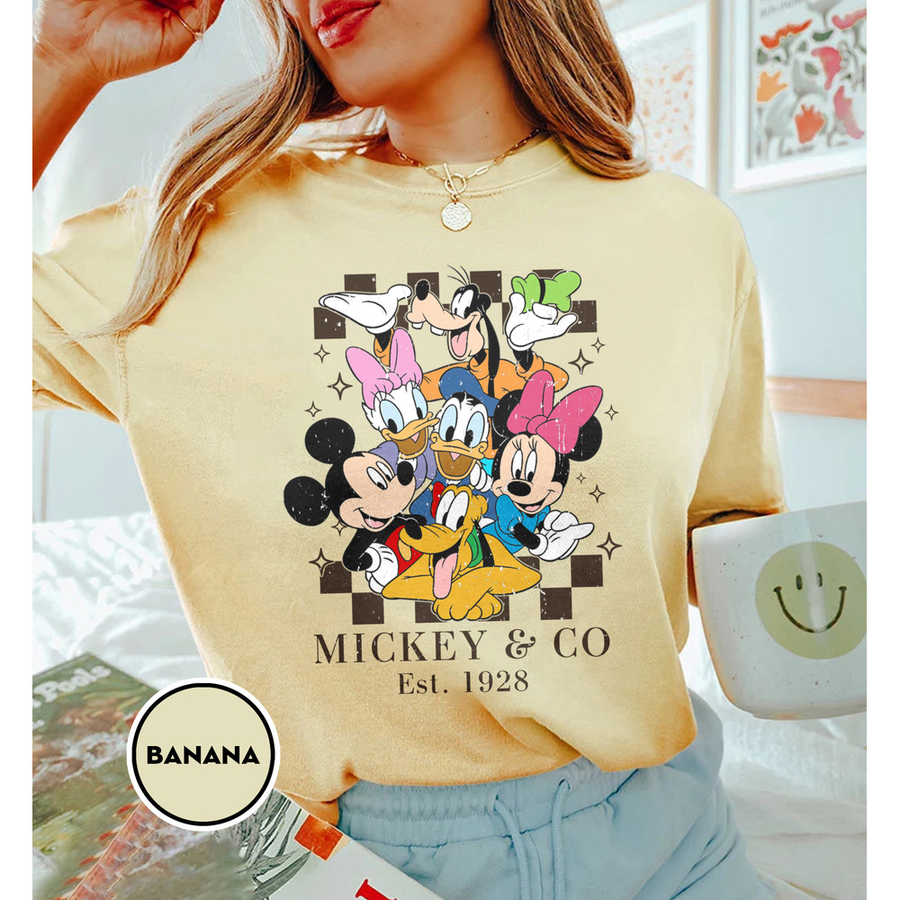 Retro Mickey & Company Est 1982 Shirt, Mickey And Friend Shirt, Family Vacation Shirt, Family Trip Shirt, Magic Kingdom Shirt, Vacay Mode - 4.jpg