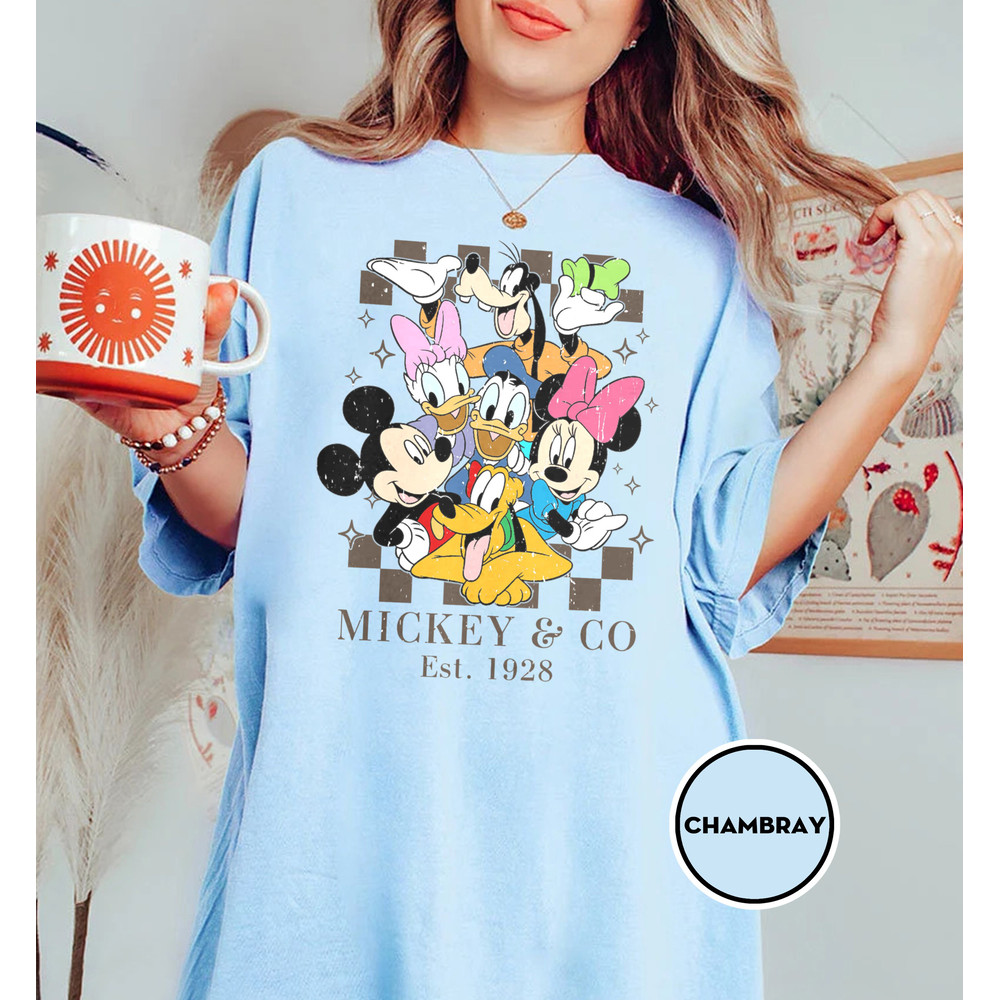 Retro Mickey & Company Est 1982 Shirt, Mickey And Friend Shirt, Family Vacation Shirt, Family Trip Shirt, Magic Kingdom Shirt, Vacay Mode - 5.jpg