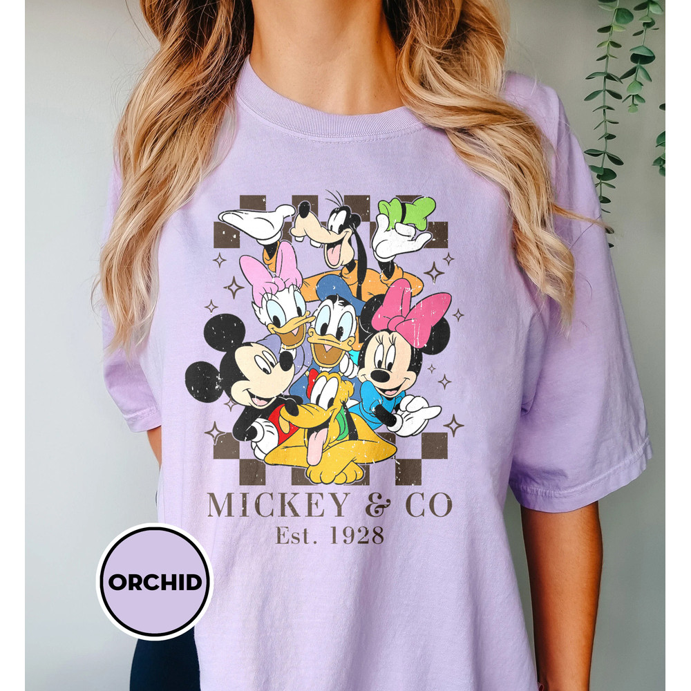 Retro Mickey & Company Est 1982 Shirt, Mickey And Friend Shirt, Family Vacation Shirt, Family Trip Shirt, Magic Kingdom Shirt, Vacay Mode - 6.jpg