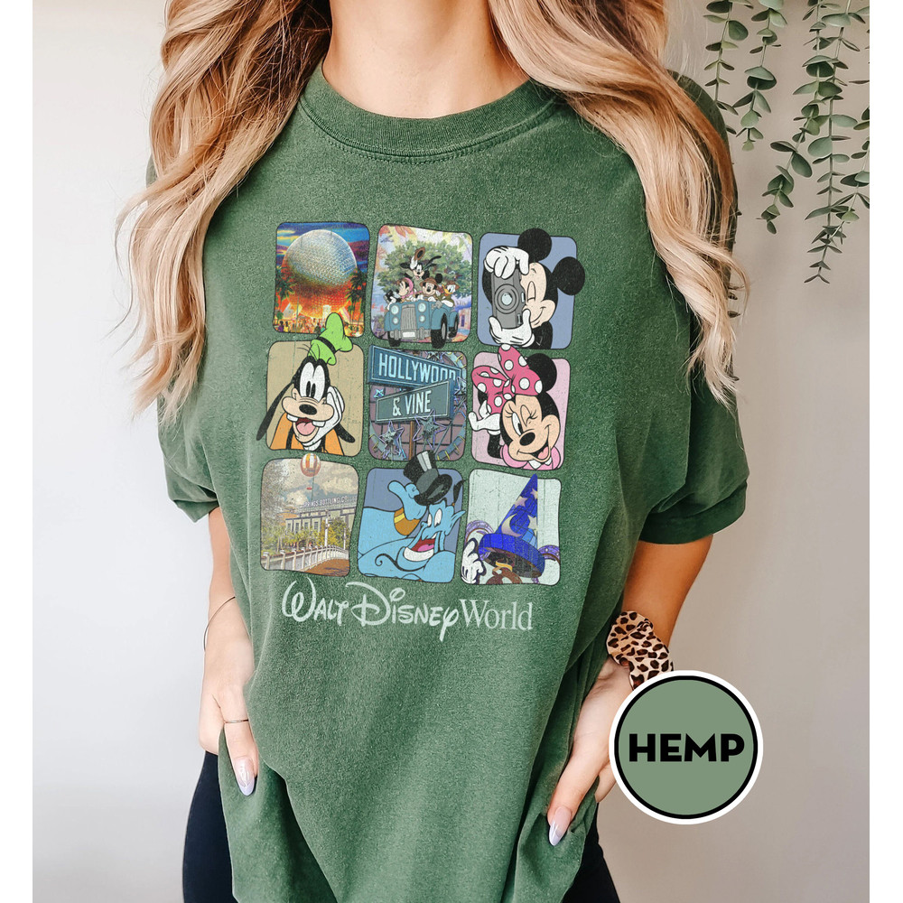 Retro Walt Disney World T-Shirt, Mickey and Friends Shirt, Disney Characters, Disney World Shirt, Disney Family Shirt, Vintage Mickey Shirt - 5.jpg