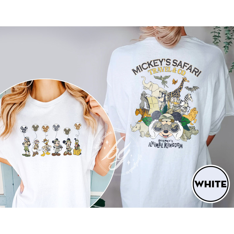 Vintage Disney Animal Kingdom, Animal Kingdom Balloon Shirt, Mickey Balloon Shirt, Disney Trip Shirt, Disney Safari Trip Shirt, Safari Mode - 4.jpg
