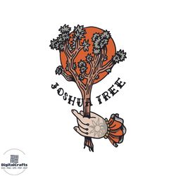 vintage joshua tree svg us national park svg file for cricut