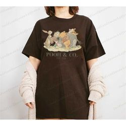 vintage pooh & co est 1926 disney shirt, retro winnie the pooh tee, disney pooh bear and friends shirt, disneyland vacat