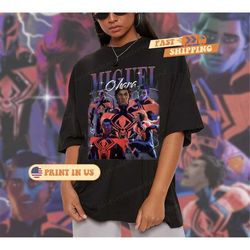 miguel o'hara vintage shirt, spider-man 2099 graphic shirt, across the spider-verse tee, spider-man spunk t-shirt, marve