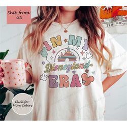 in my disneyland era shirt, retro walt disney world group tee, funny disney park shirt, disneyland vacation matching shi