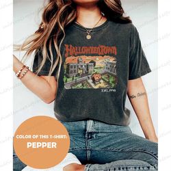 vintage halloween town est 1998 comfort color shirt,halloweentown university tee, pumpkin halloweentown shirt, halloween