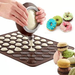 Silicone Macaron Pastry Oven Baking Mould