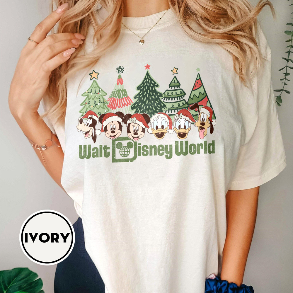 Vintage Walt Disney World Christmas Shirt, Disney world Christmas Shirt, Mickey and Friends Christmas Shirt, Disney Family Christmas Shirt - 1.jpg