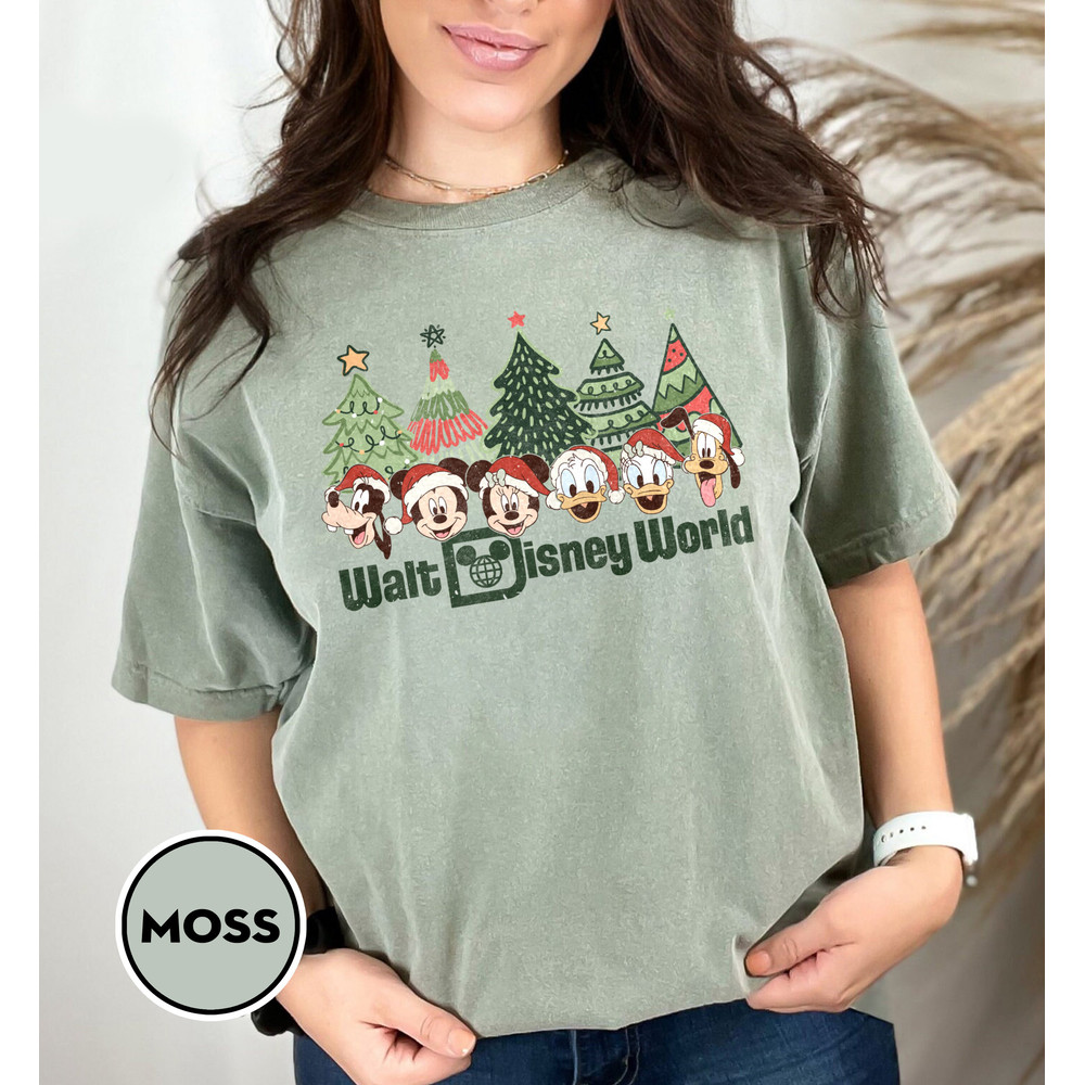 Vintage Walt Disney World Christmas Shirt, Disney world Christmas Shirt, Mickey and Friends Christmas Shirt, Disney Family Christmas Shirt - 2.jpg