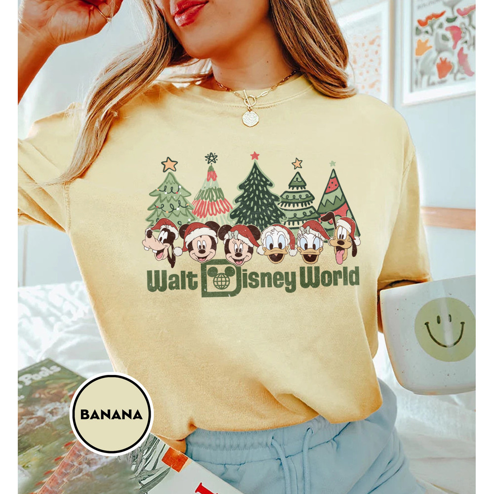 Vintage Walt Disney World Christmas Shirt, Disney world Christmas Shirt, Mickey and Friends Christmas Shirt, Disney Family Christmas Shirt - 4.jpg