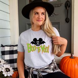 Boo To You Disney Halloween Shirt, Bat Mickey Hall