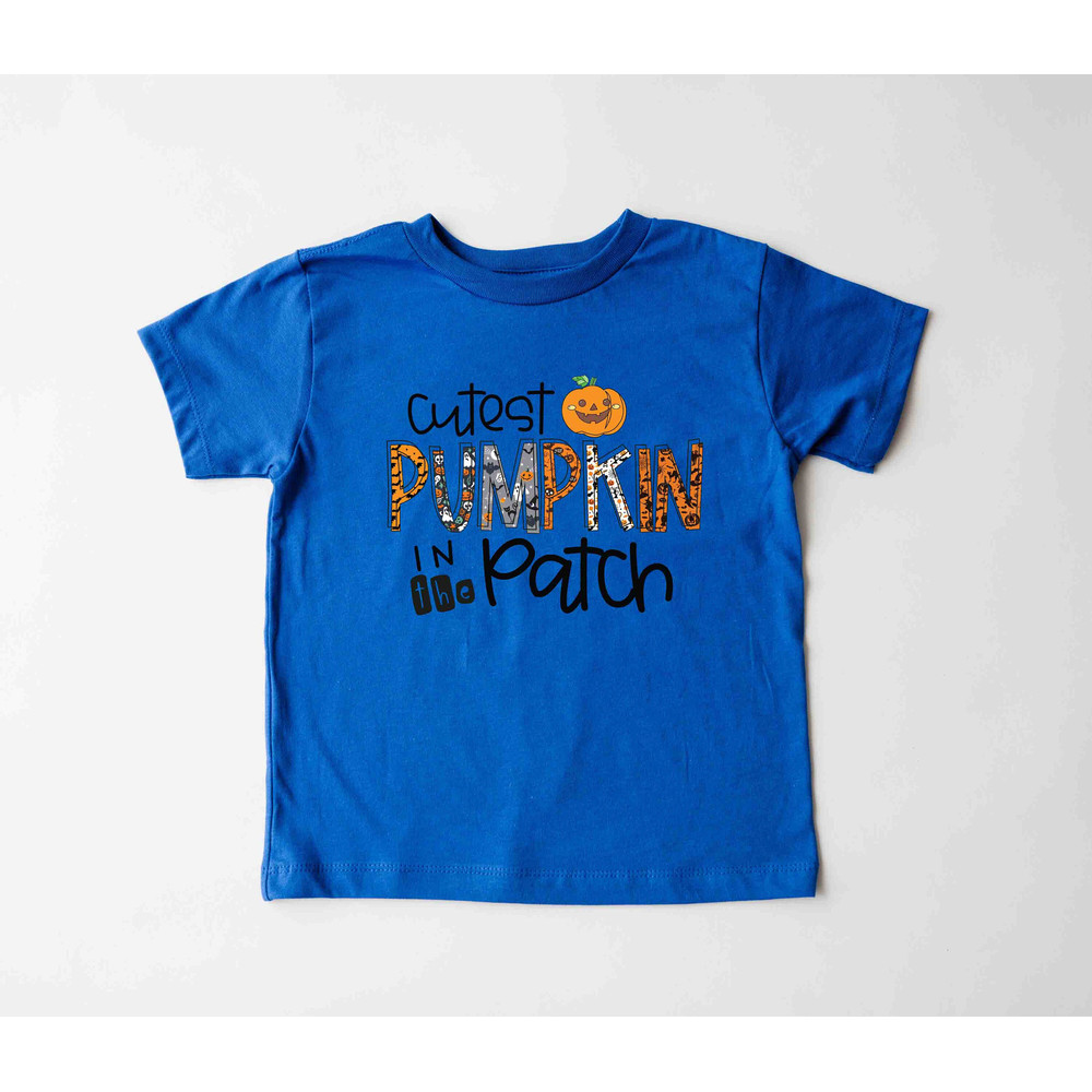 Cutest Pumpkin in the Patch Shirt, Halloween Toddler Shirts, Kids Halloween Outfit, Baby's Halloween Onesie, Pumpkin Baby Onesie, Fall Shirt - 4.jpg