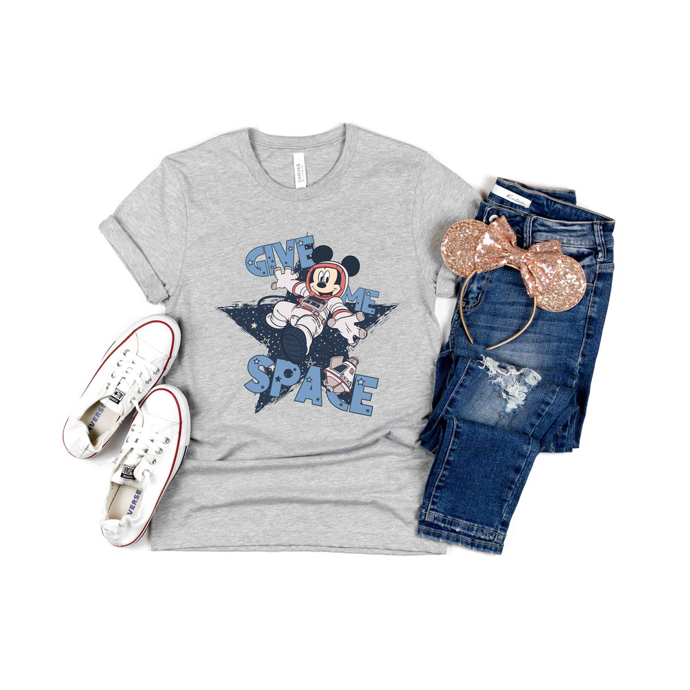 Disney Astronaut Mickey Space Mountain Shirt, Mickey Give Me Space Shirt, Retro Vintage Disney Shirt, Disney World Shirt, Disneyland T-Shirt - 3.jpg