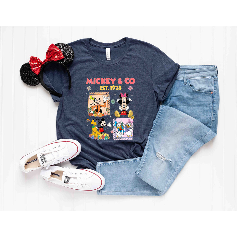 Disney Mickey & Co Est 1928 Shirt, Retro Vintage Disney Shirt, Disneyland Shirt, Disney Family Matching Shirt, Mickey and Friends Shirt, WDW - 2.jpg
