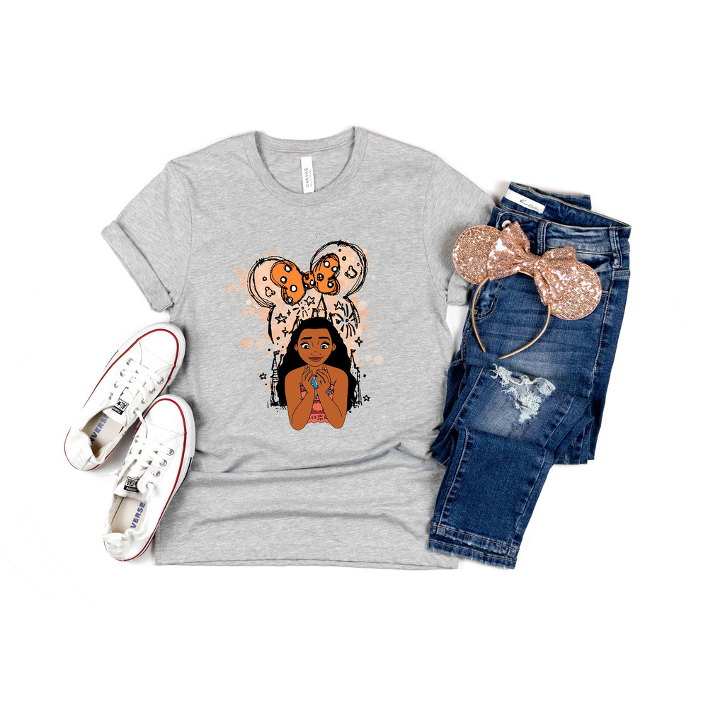 Disney Princess Moana Shirt, Moana Shirt, Disney Princess Shirt, Disney Castle Moana Shirt, Disney Family Vacation Shirts, Disneyworld Shirt - 2.jpg