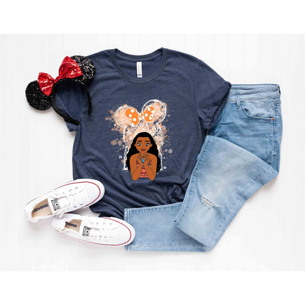 Disney Princess Moana Shirt, Moana Shirt, Disney Princess Shirt, Disney Castle Moana Shirt, Disney Family Vacation Shirts, Disneyworld Shirt - 3.jpg