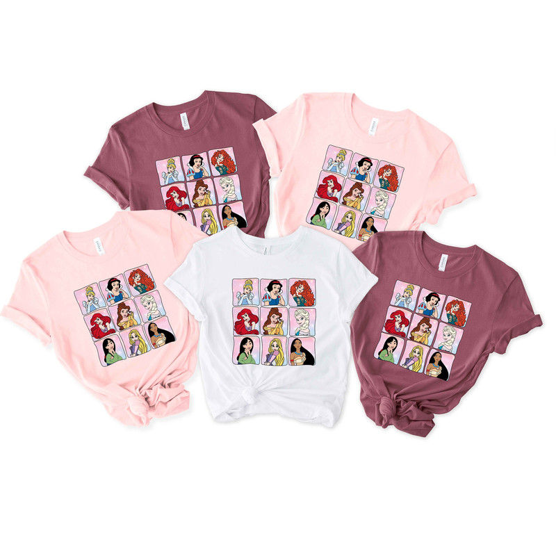 Disney Princesses Shirt, Disney Princess Gift, Women's Disney Vacation Shirt, Princess Shirt, Disney Girls Trip Shirt, Disney Gift Daughter - 2.jpg