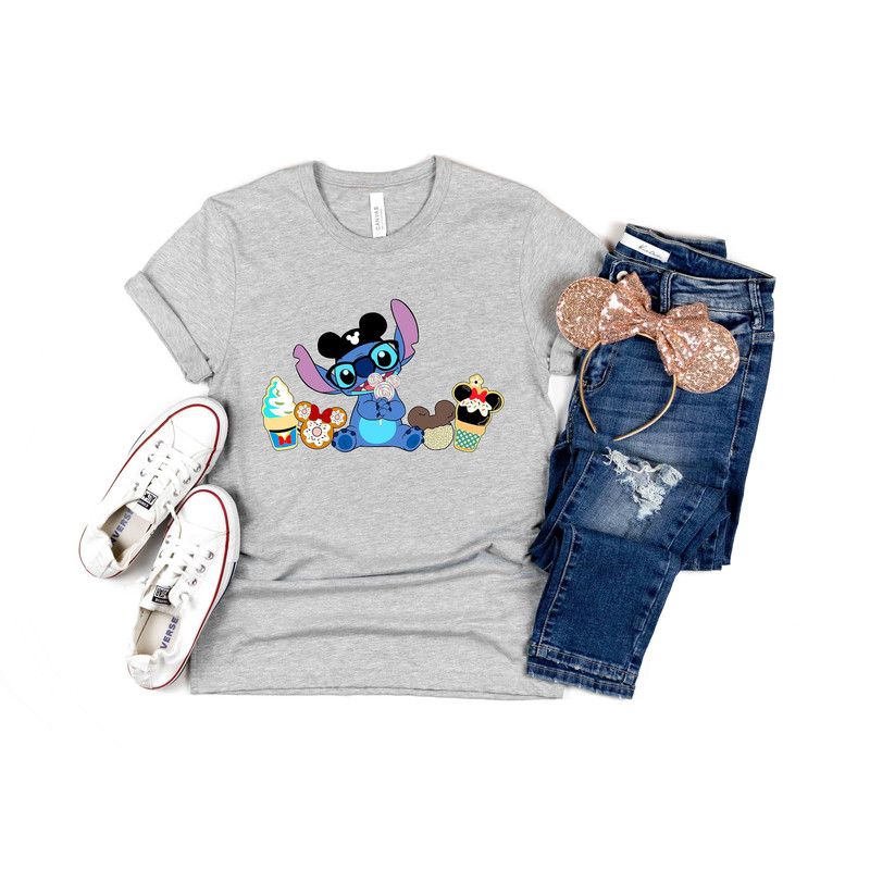 Disney Stitch Snacks Shirt, Stitch Snacks T Shirt, Disney Snacks Shirt, Disney Trip Shirt, Disney Family Vacation Shirts, Disneyland T-Shirt - 3.jpg