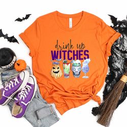 drink up witches shirt, halloween drinking shirt,