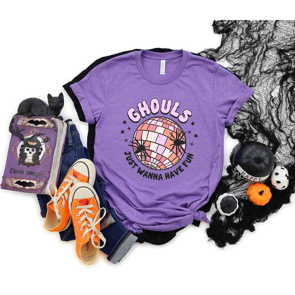 Ghouls Just Wanna Have Fun Shirt, Funny Halloween Shirt, Halloween Party Shirt, Retro Halloween Shirt, Kids Halloween Tee, Ghouls Sweatshirt - 1.jpg