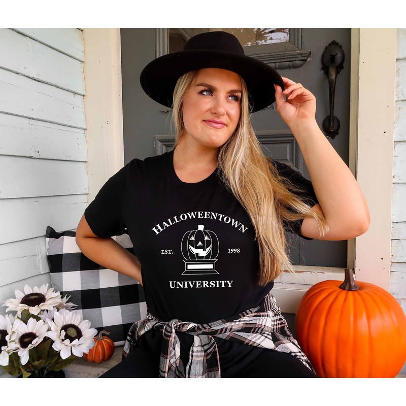 Halloweentown University Est 1998 Shirt, Halloween Town University Shirt, Fall Pumpkin Tee, Retro Halloween Shirt, Halloweentown Sweatshirt - 2.jpg