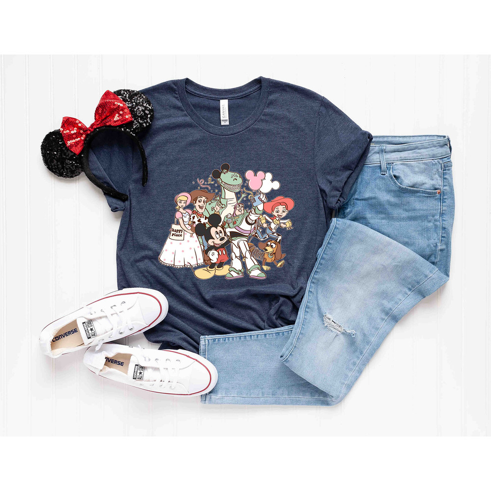 Mickey and Toy Story Characters Shirt, Disney Toy Story Shirt, Toy Story Characters Shirt, Disney Family Trip Shirt, Disney Vacation T-Shirt - 3.jpg