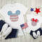 Mickey Minnie 4th Of July Shirt, 4th of July Disney Vacation, American Flag Mickey Shirt, Patriotic Disney Shirt, Disneyland Family T-Shirts - 2.jpg