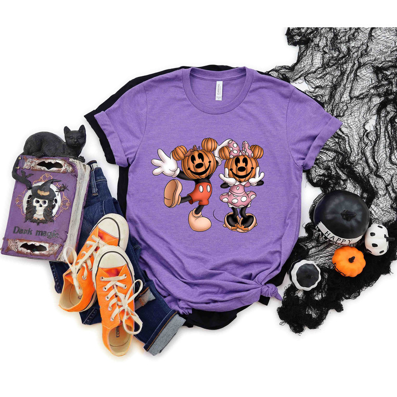 Mickey Minnie Pumpkin Disney Halloween Shirt, Mickey Minnie Halloween Shirt, Disney Halloween Shirts, Mickey Halloween, Disney Spooky Shirt - 1.jpg