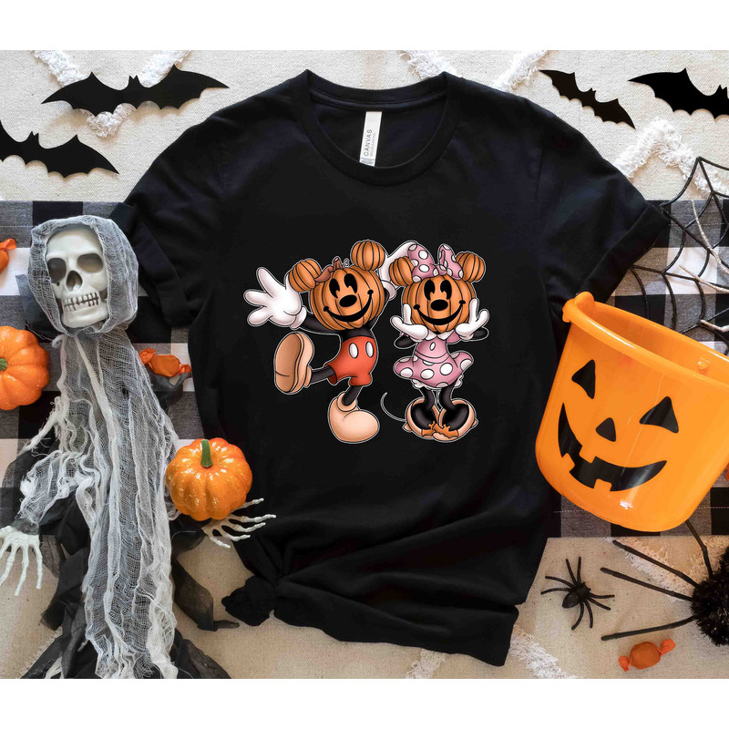 Mickey Minnie Pumpkin Disney Halloween Shirt, Mickey Minnie Halloween Shirt, Disney Halloween Shirts, Mickey Halloween, Disney Spooky Shirt - 2.jpg
