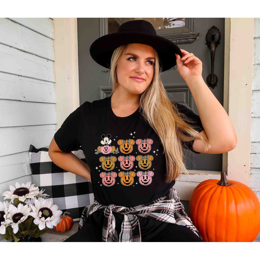 Mickey Pumpkins Heads Disney Halloween Shirt, Mickey Halloween Shirt, Disney Halloween Shirt, Disney Pumpkin Shirt, Disney Spooky Season Tee - 3.jpg