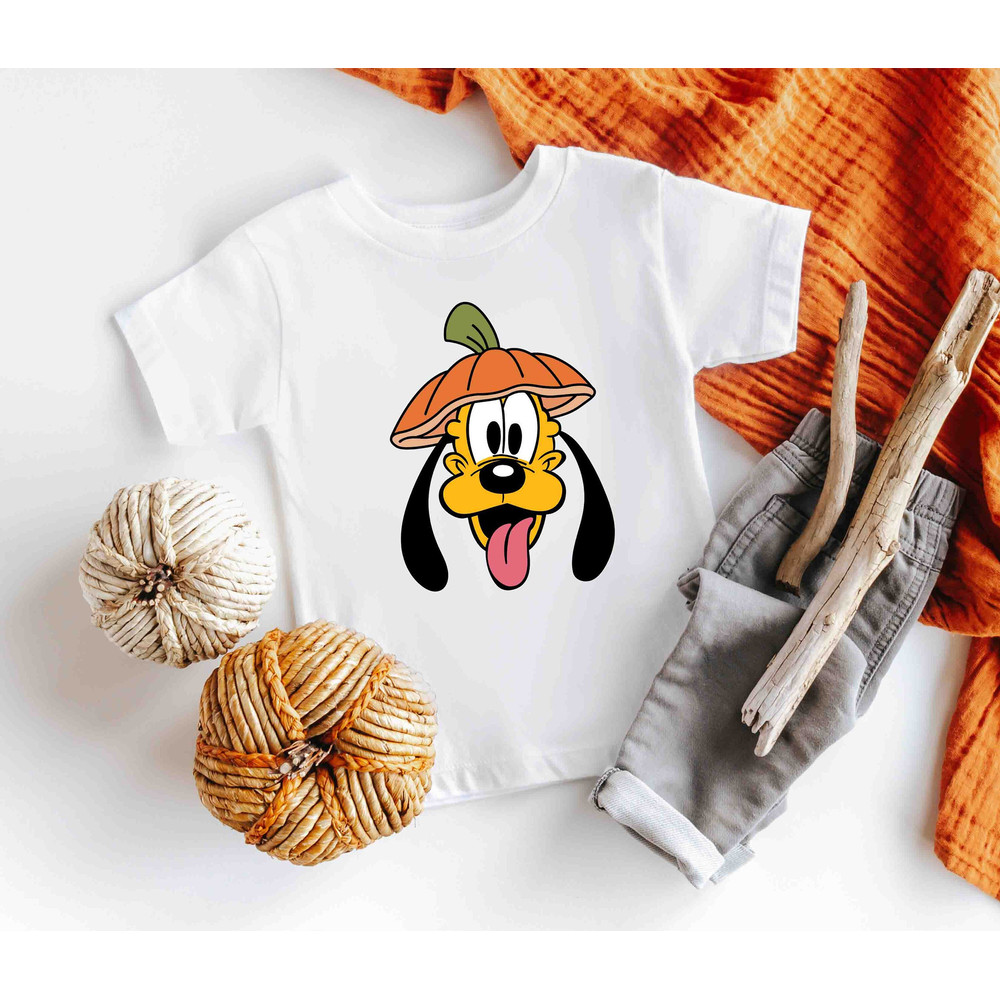 Pluto Halloween Shirt, Disney Pluto Pumpkin Halloween Shirt, Disney Halloween Shirt, Disney Fall Shirt, Pumpkin Tee, Disney Halloween Party - 1.jpg