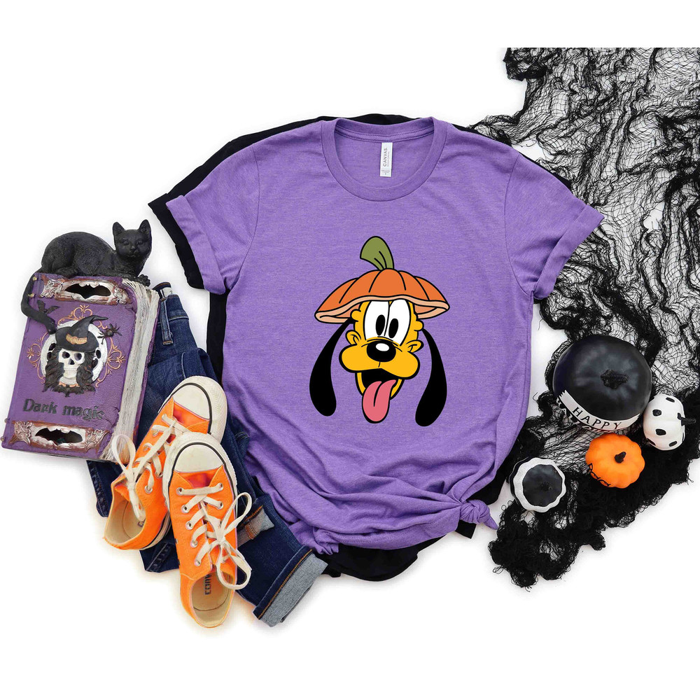 Pluto Halloween Shirt, Disney Pluto Pumpkin Halloween Shirt, Disney Halloween Shirt, Disney Fall Shirt, Pumpkin Tee, Disney Halloween Party - 2.jpg