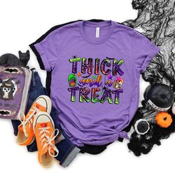 thick and a treat shirt, halloween shirt, trick or
