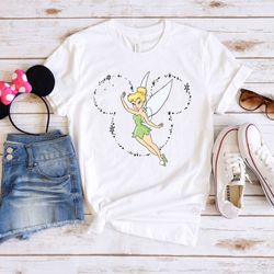 tinkerbell mickey head shirt, disney tinkerbell sh