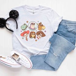 toy story characters shirt, disney toy story shirt