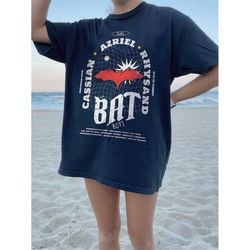 acotar bat boys band t-shirt | cassian azriel rhysand velaris night court vintage licensed sjm merch illyrian warrior to