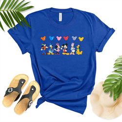 mickey and friends shirt, mickey and friends balloon shirt, disneyland shirt, disney trip shirt, disney family shirts
