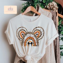 animal print rainbow disney shirt  animal kingdom themed dis